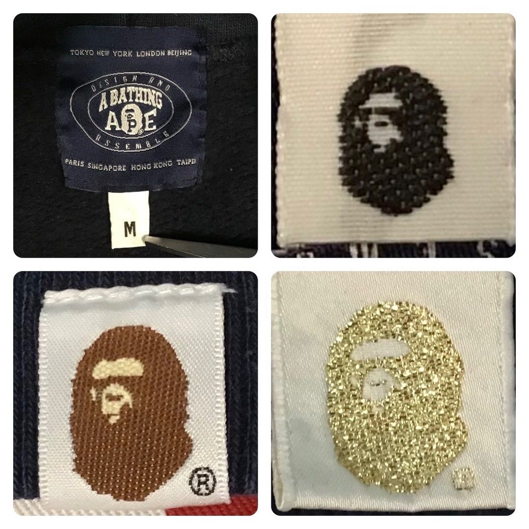 Bape × Nigo BAPE logo pullover hoodie a bathing ape NIGO Size US M / EU 48-50 / 2 - 8 Thumbnail