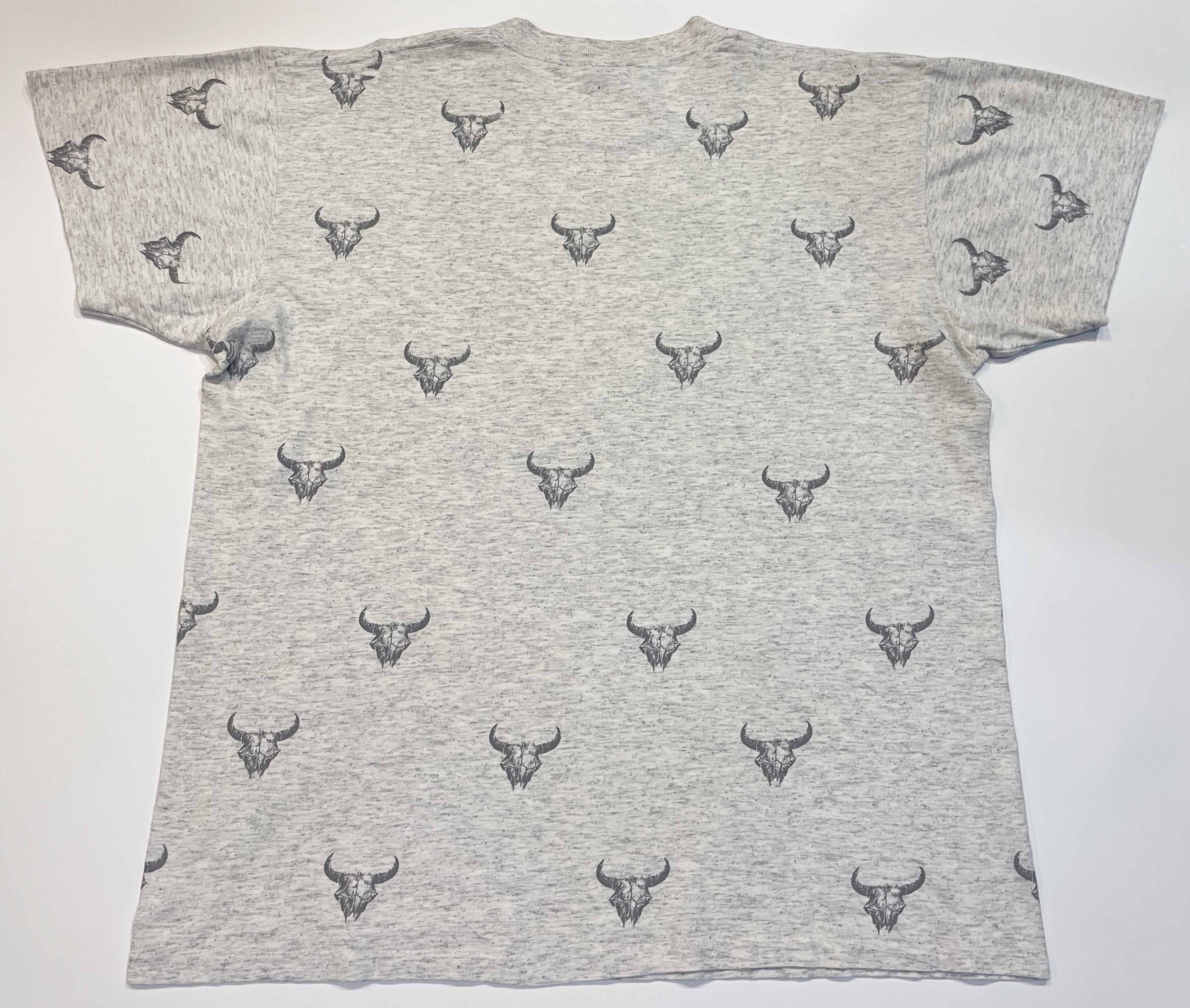 Delta × Vintage Vintage Delta 1993 Buffalo Skull Cowboy AOP T-Shirt Size US L / EU 52-54 / 3 - 9 Thumbnail