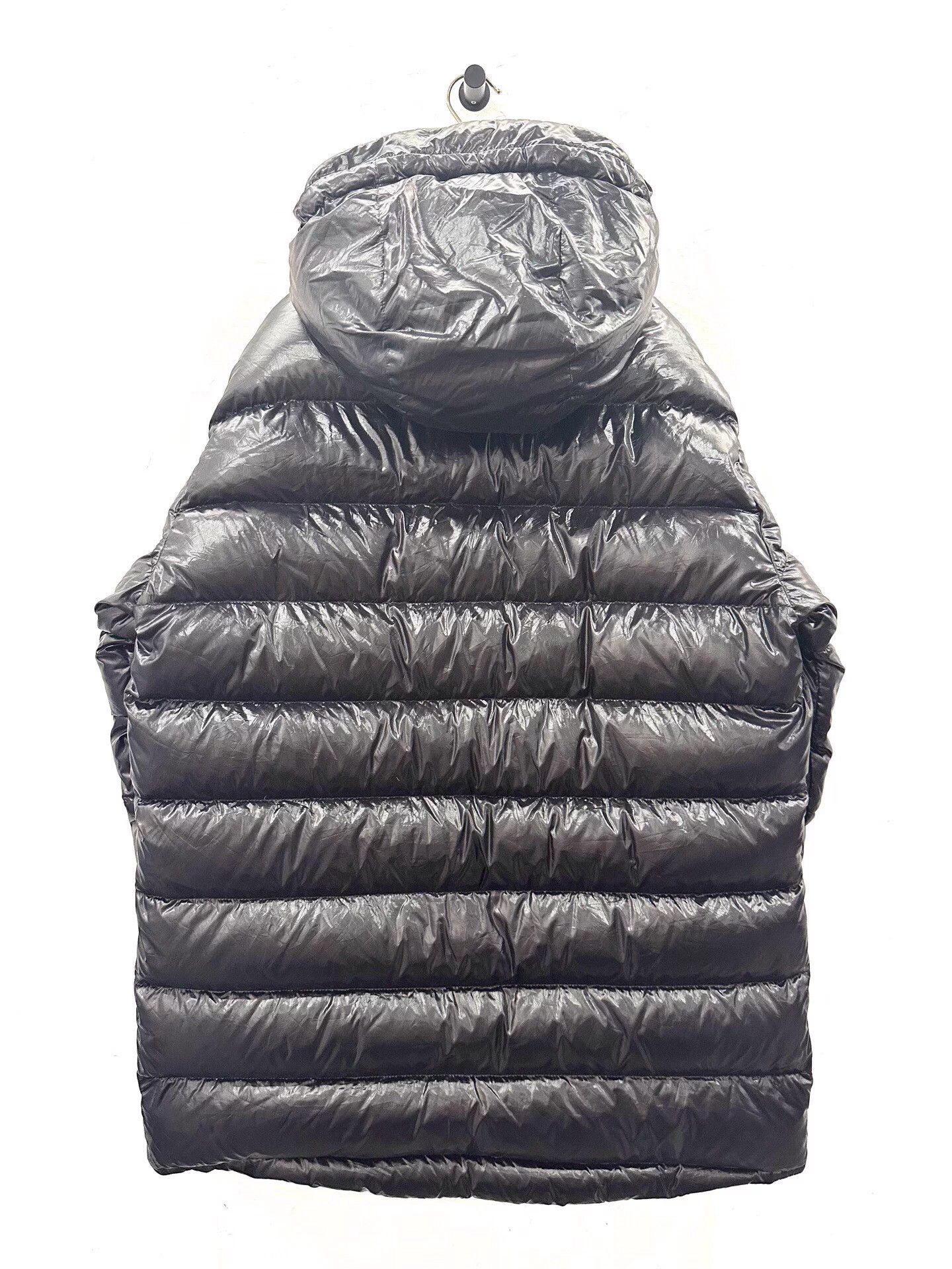 Moncler Moncler Men's Tricolor Stripe Side Logo Down Jacket Size US XL / EU 56 / 4 - 3 Thumbnail