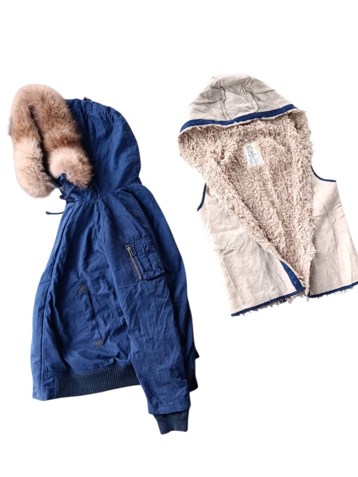 Le Grande Bleu (L.G.B.) japanese moussy fur raccoon Lgb style jacket Size US M / EU 48-50 / 2 - 6 Thumbnail