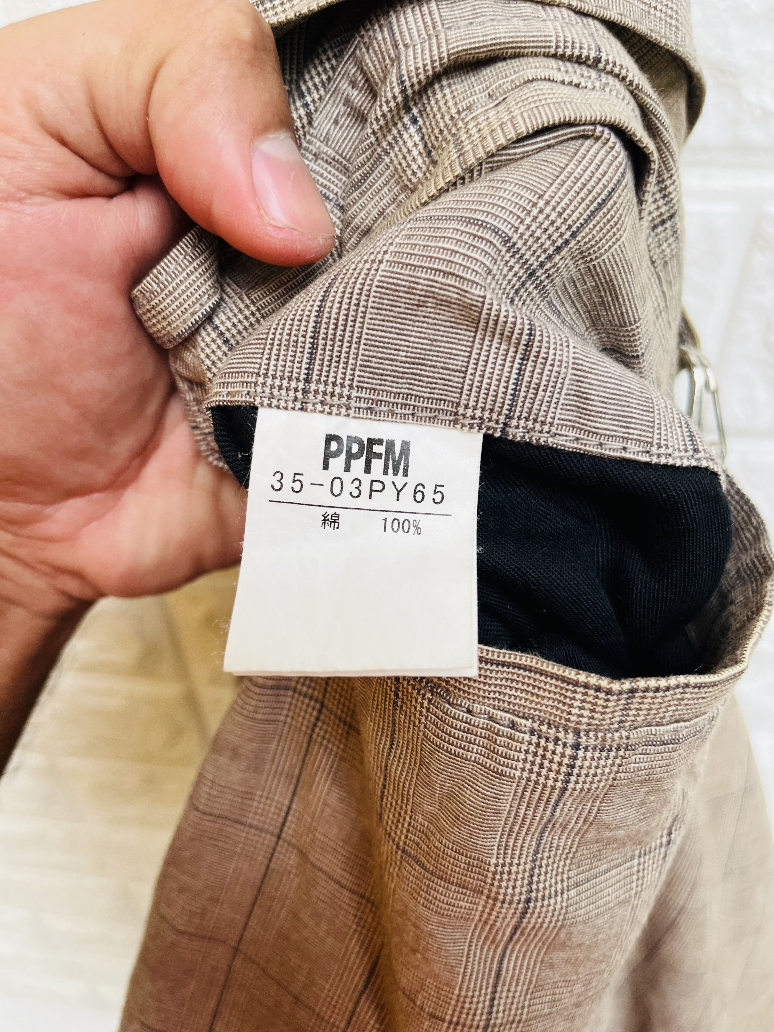 Japanese Brand × PPFM × Vintage Vintage PPFM Tail Japanese Designer Fashion Style Size US 32 / EU 48 - 16 Thumbnail