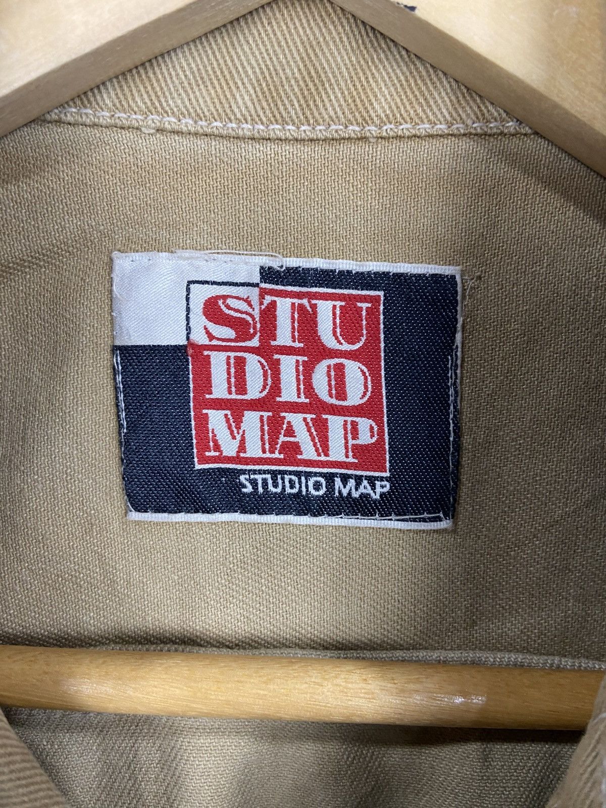 Japanese Brand × Other × Vintage STUDIO MAPS STYLISH VEST Size US M / EU 48-50 / 2 - 5 Thumbnail