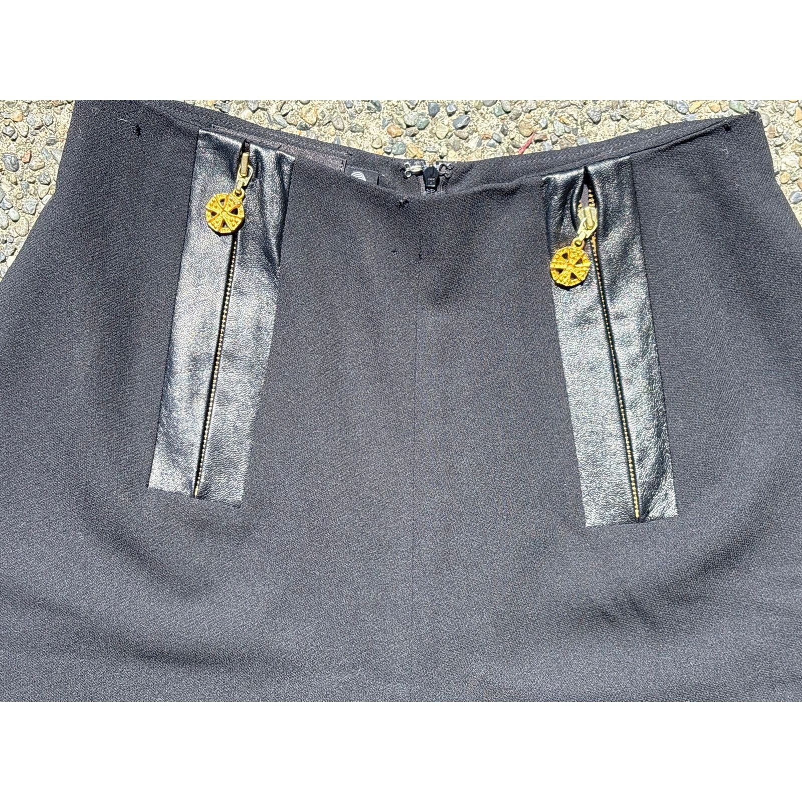 Nordstrom Vtg Japanese Wool baggy pants iron cross zipper Nordstrom 12 Size 34" / US 12 / IT 48 - 4 Thumbnail