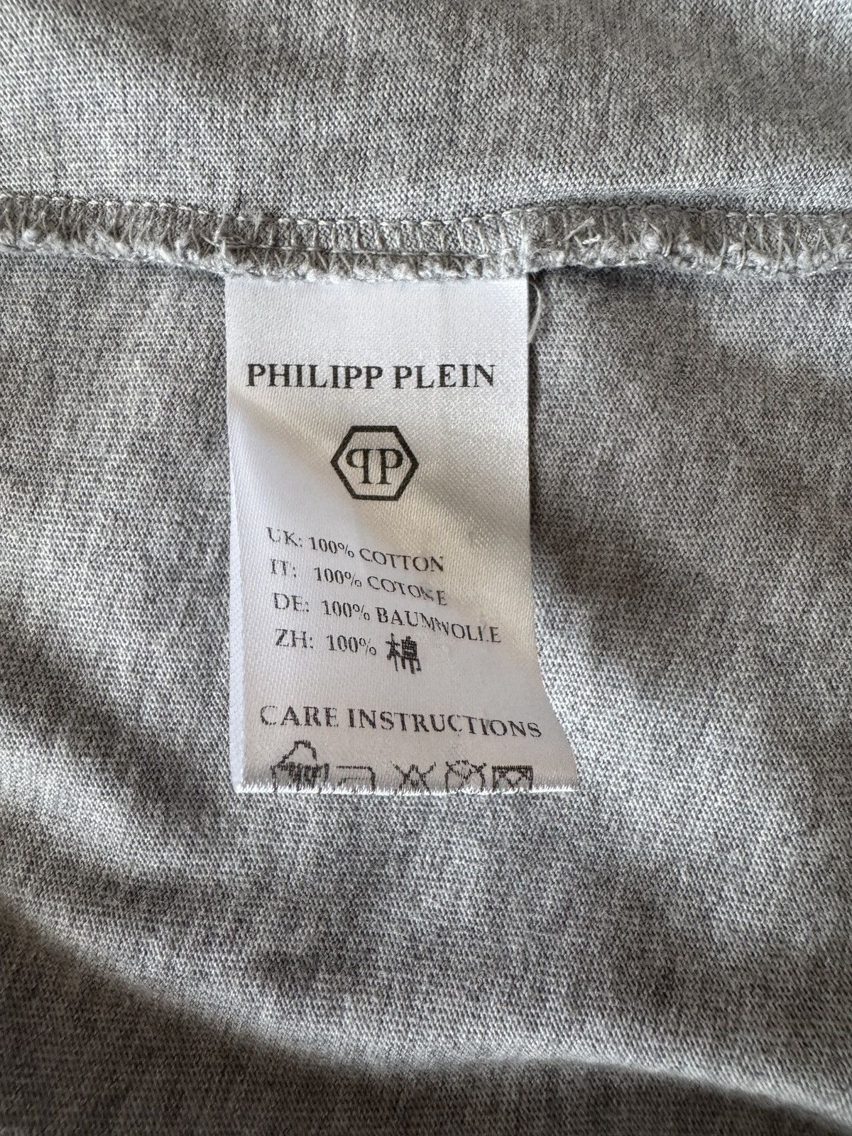 Philipp Plein 🔥 Philipp Plein Skull Grey Tank Top Size S / US 4 / IT 40 - 8 Thumbnail