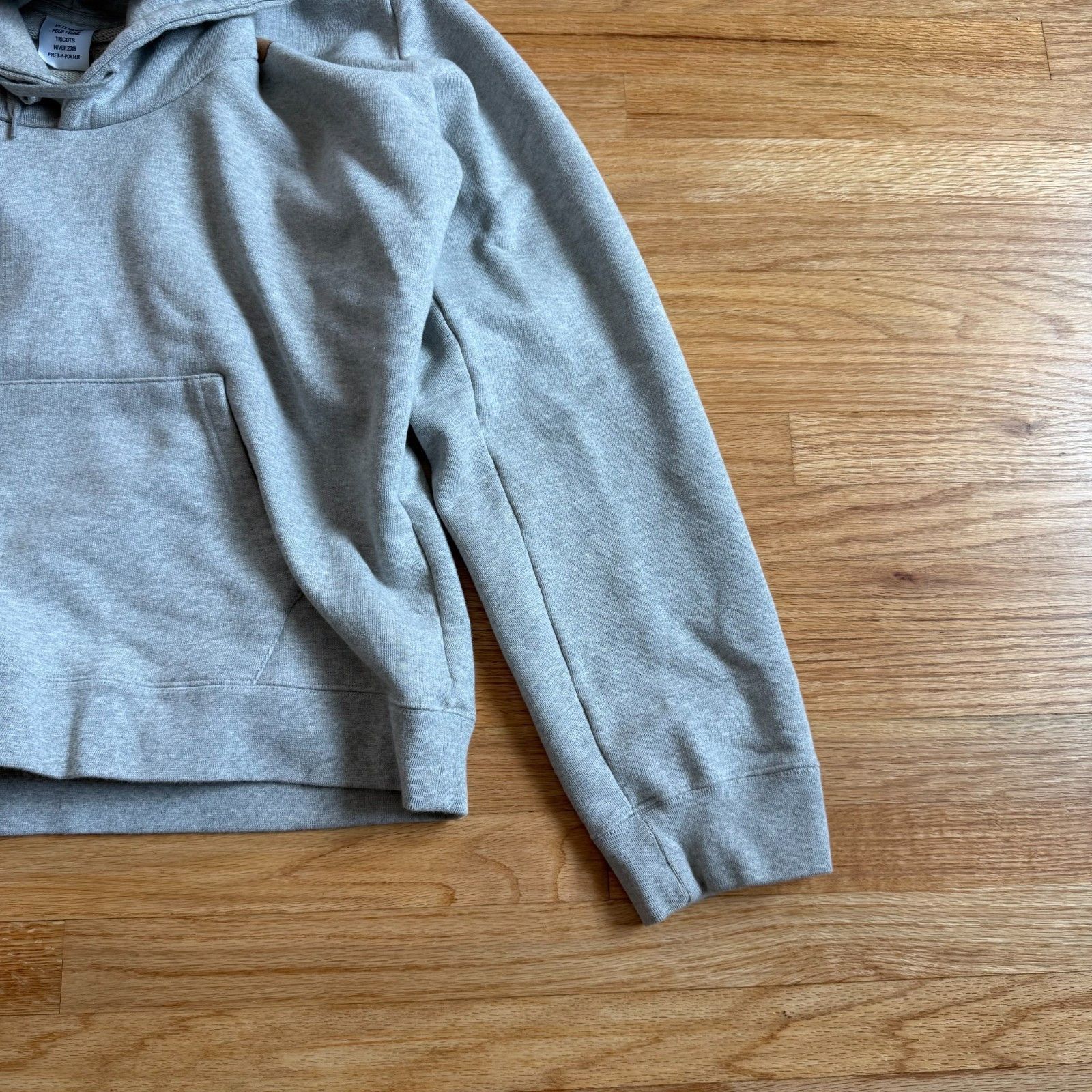 Vetements VETEMENTS AW18 Misplaced Grey Heavyweight Hoodie Size M / US 6-8 / IT 42-44 - 11 Thumbnail