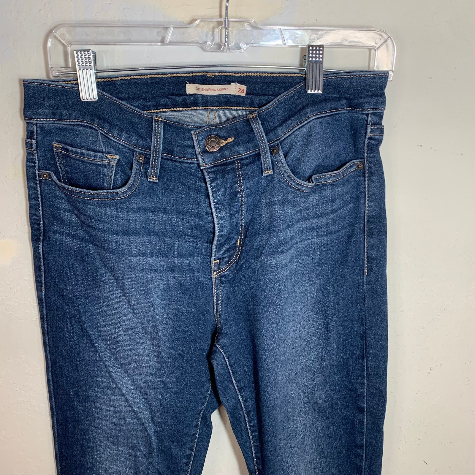 Levi's Levi's Blue Jeans for Women Size 28 (311 Shaping Skinny) Size 28" / US 6 / IT 42 - 5 Thumbnail