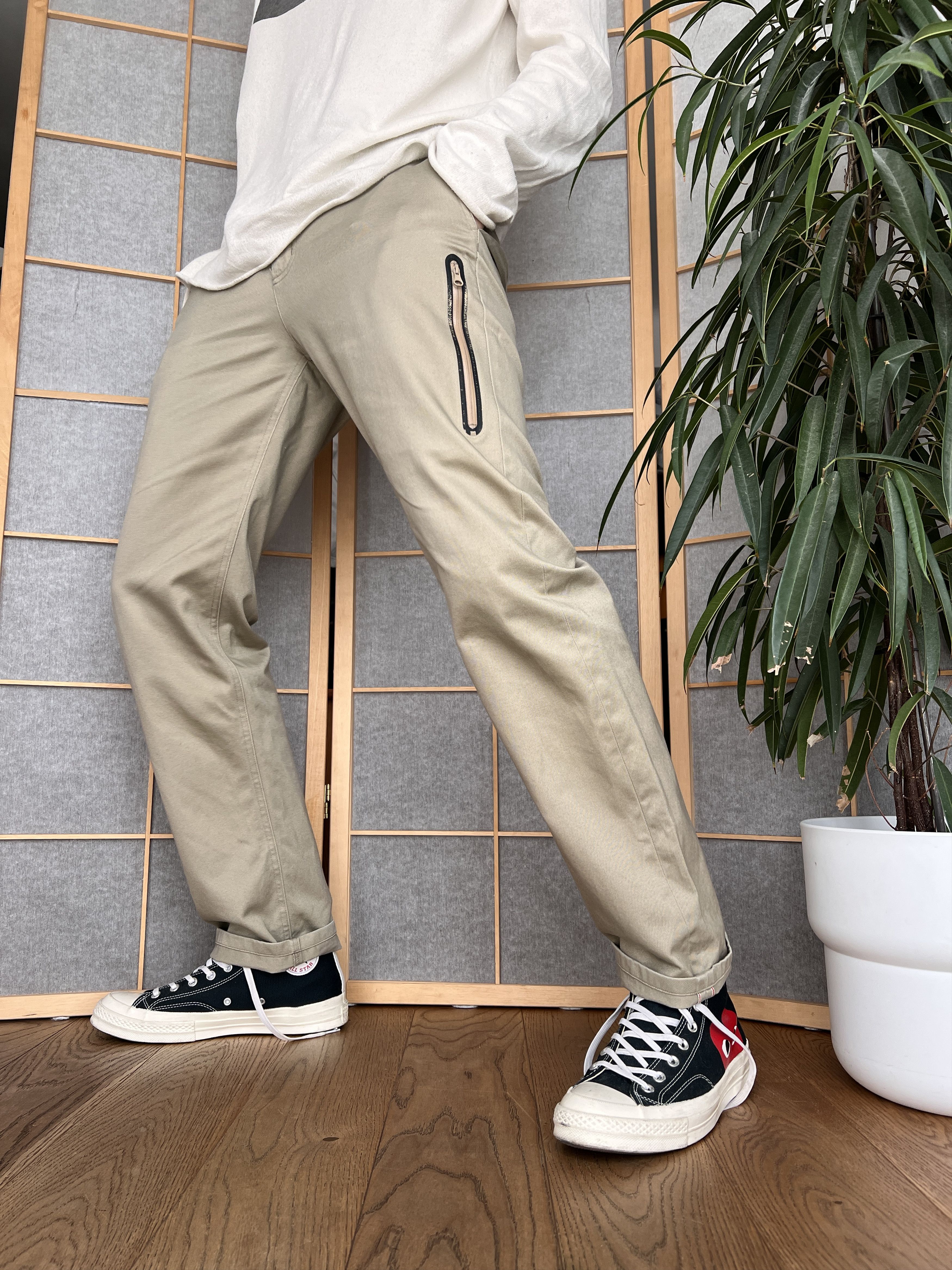 Nike Rare! Nike NSW Selvedge vintage chino trousers pants y2k sk8 Size US 32 / EU 48 - 1 Thumbnail