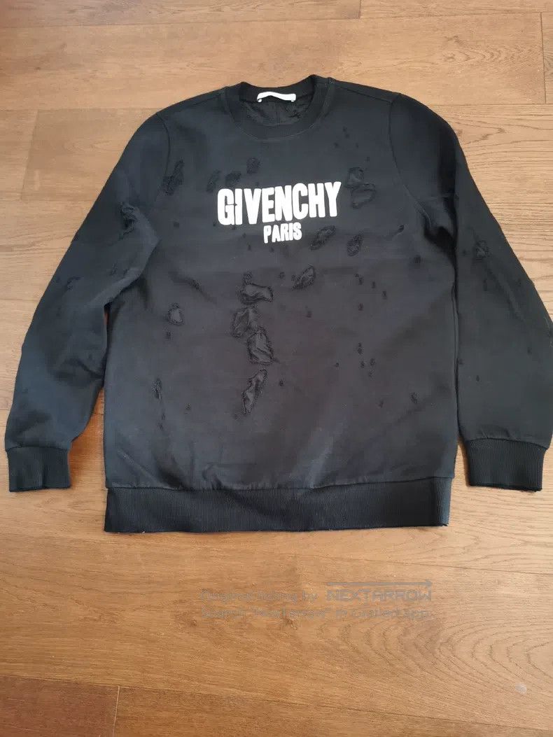 Givenchy Givenchy Distressed hoodie Size US L / EU 52-54 / 3 - 2 Thumbnail