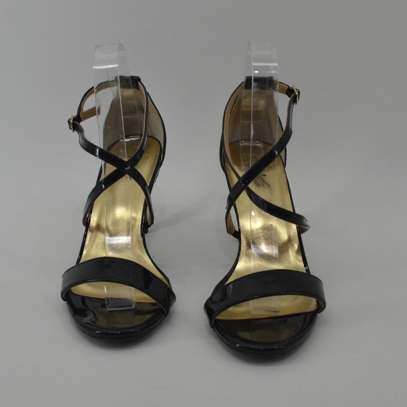 Other Thalia Sodi Darria2 Black Patent Leather Sandals Heels 8.5 Size US 8.5 / IT 38.5 - 14 Thumbnail