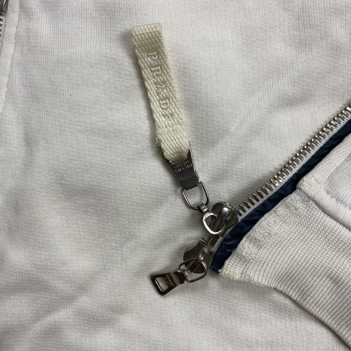 Prada Prada double zip hoodie white Size US L / EU 52-54 / 3 - 17 Thumbnail