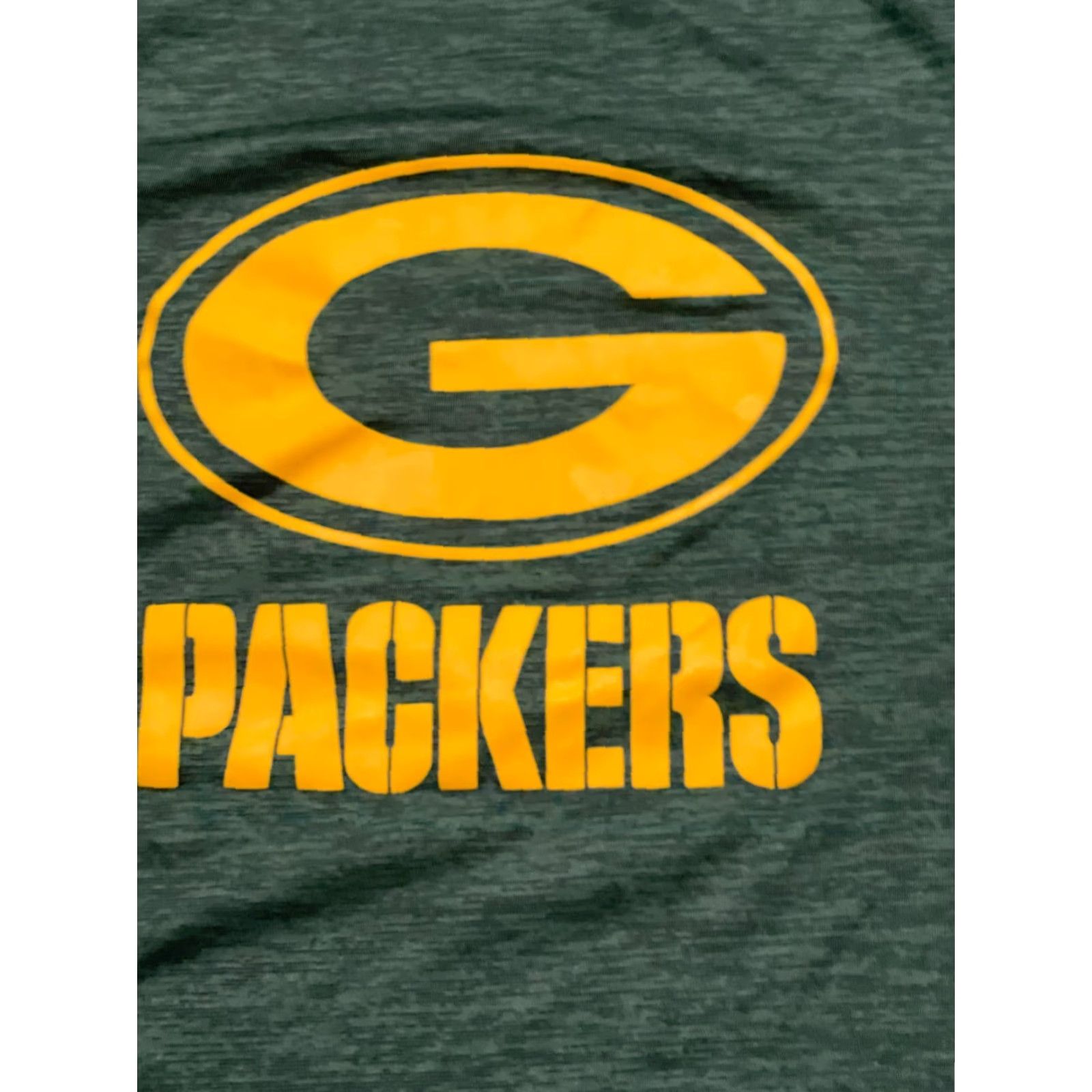 NFL Team Apparel Shirt, Men's Size Medium, Wisconsin, Green Bay Packers NFL Shirt, M, Green, Team Apparel, NFL, Crew Neck, Short Sleeve, Solid, Men Size US M / EU 48-50 / 2 - 5 Thumbnail