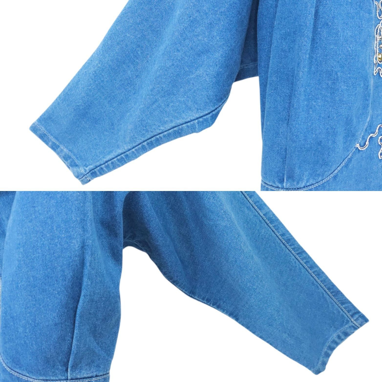 Other Pado Denim Western Jacket Womens S Vintage Embellished Open Size S / US 4 / IT 40 - 16 Thumbnail