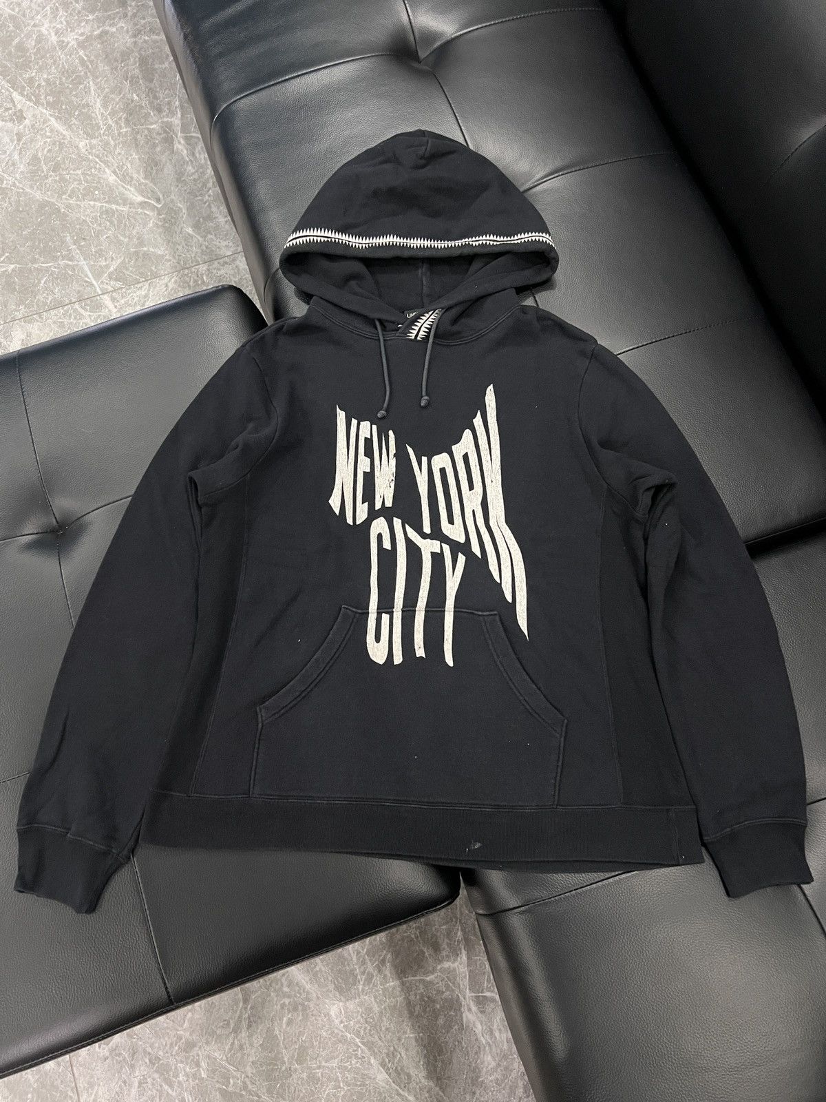 Undercover Undercover 2011 OG “NEW YORK CITY” Melted Sawtooth Hoodie Size US L / EU 52-54 / 3 - 1 Thumbnail
