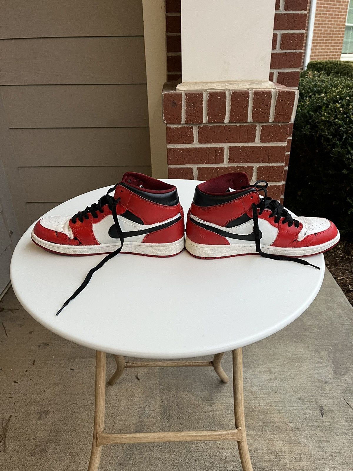 Jordan Brand × Nike Jordan 1 custom mids Size US 9.5 / EU 42-43 - 2 Thumbnail