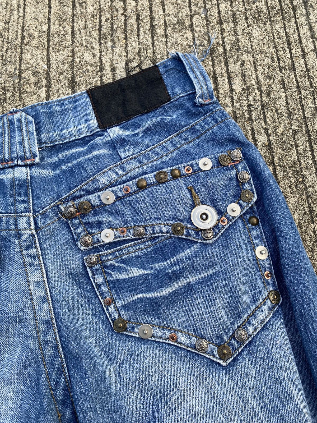 Japanese Brand Rare LOLITA JEANS Flared Bootcut Size US 30 / EU 46 - 12 Thumbnail