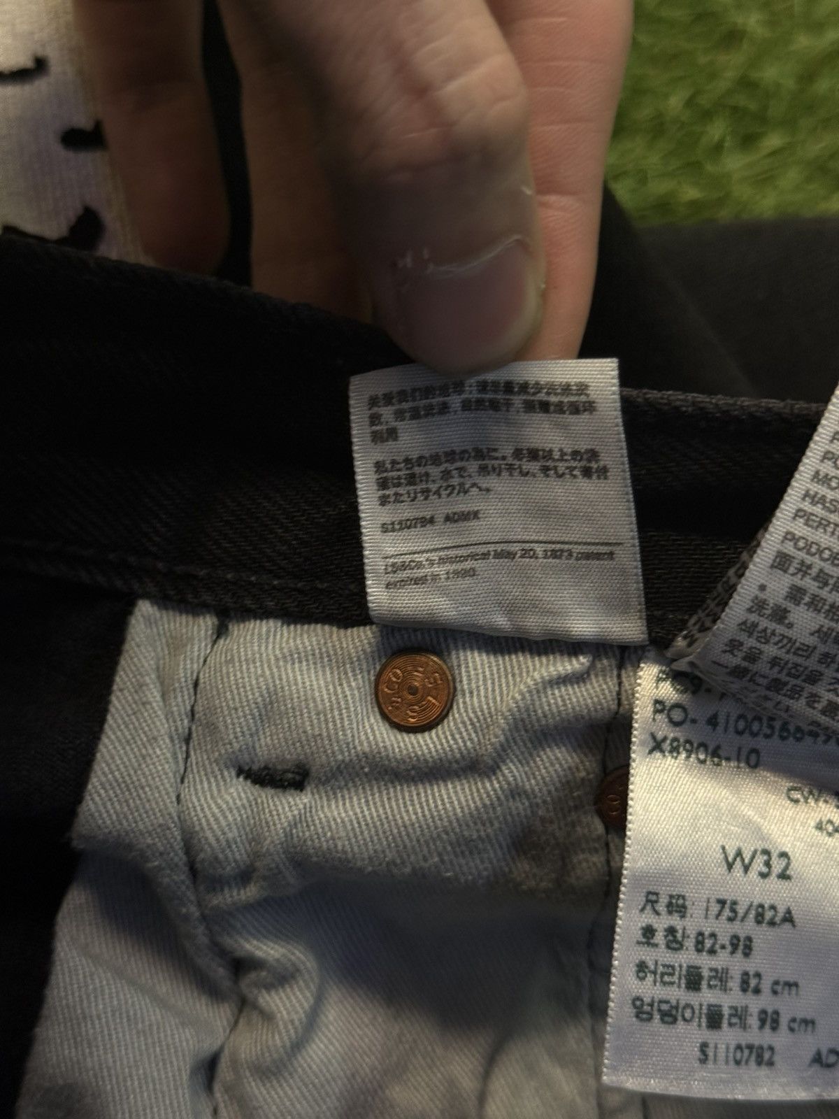 DENIM TEARS Denim Tears Jeans Size 32/32 Black Clean 🔥🧼 Size US 32 / EU 48 - 17 Thumbnail