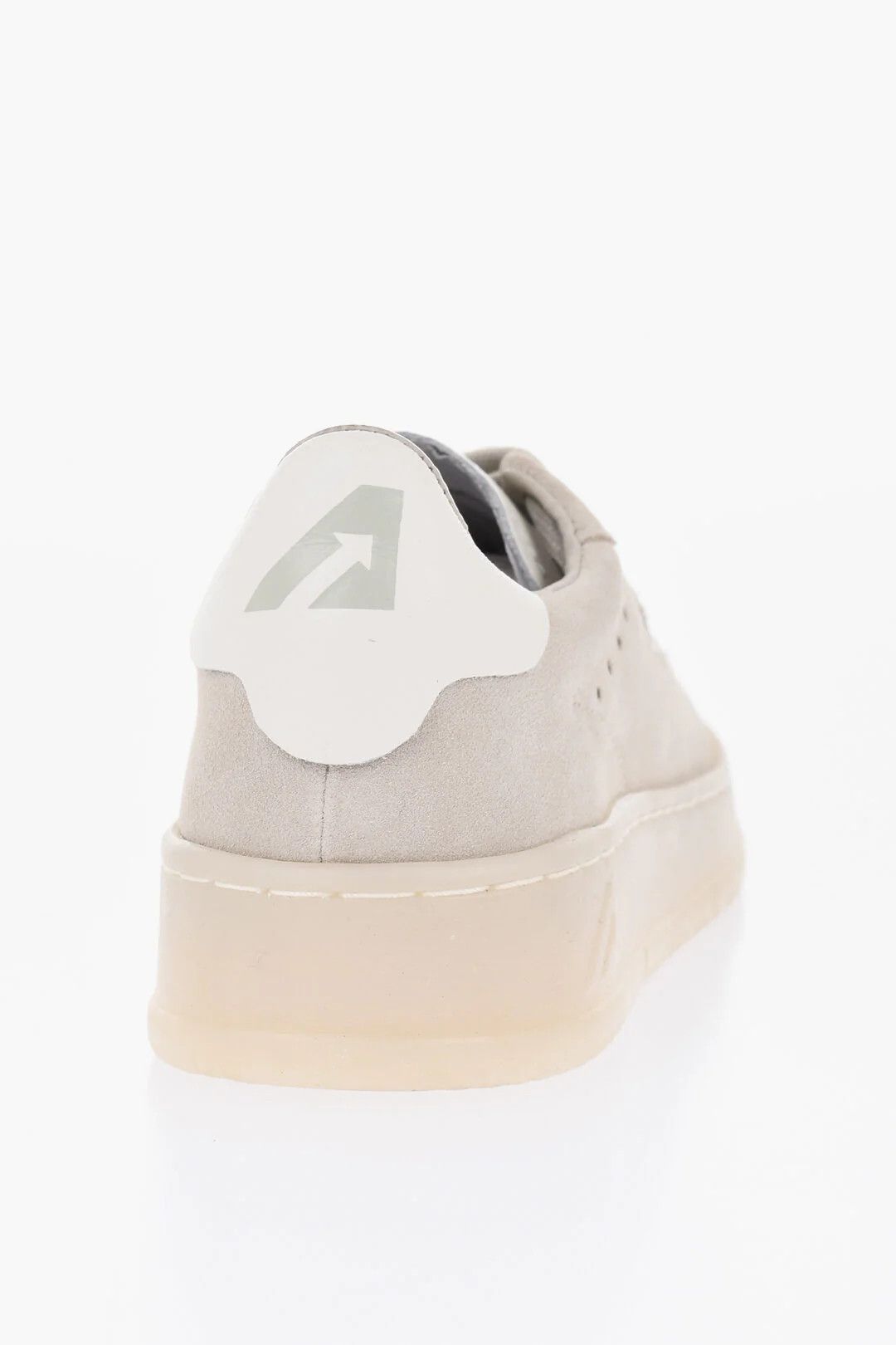 AUTRY og1mm0426 Suede Low-Top Sneakers in Beige Size US 8 / IT 38 - 2 Thumbnail