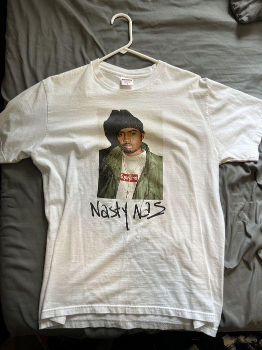 Supreme Supreme Nas Tee White Medium | Grailed