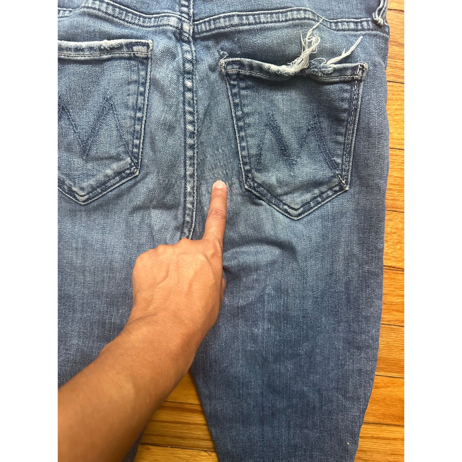 MOTHER Mother The Looker Skinny Jeans – Size 24, Sleek & Chic Fit Size 24" / US 00 / IT 34 - 9 Thumbnail