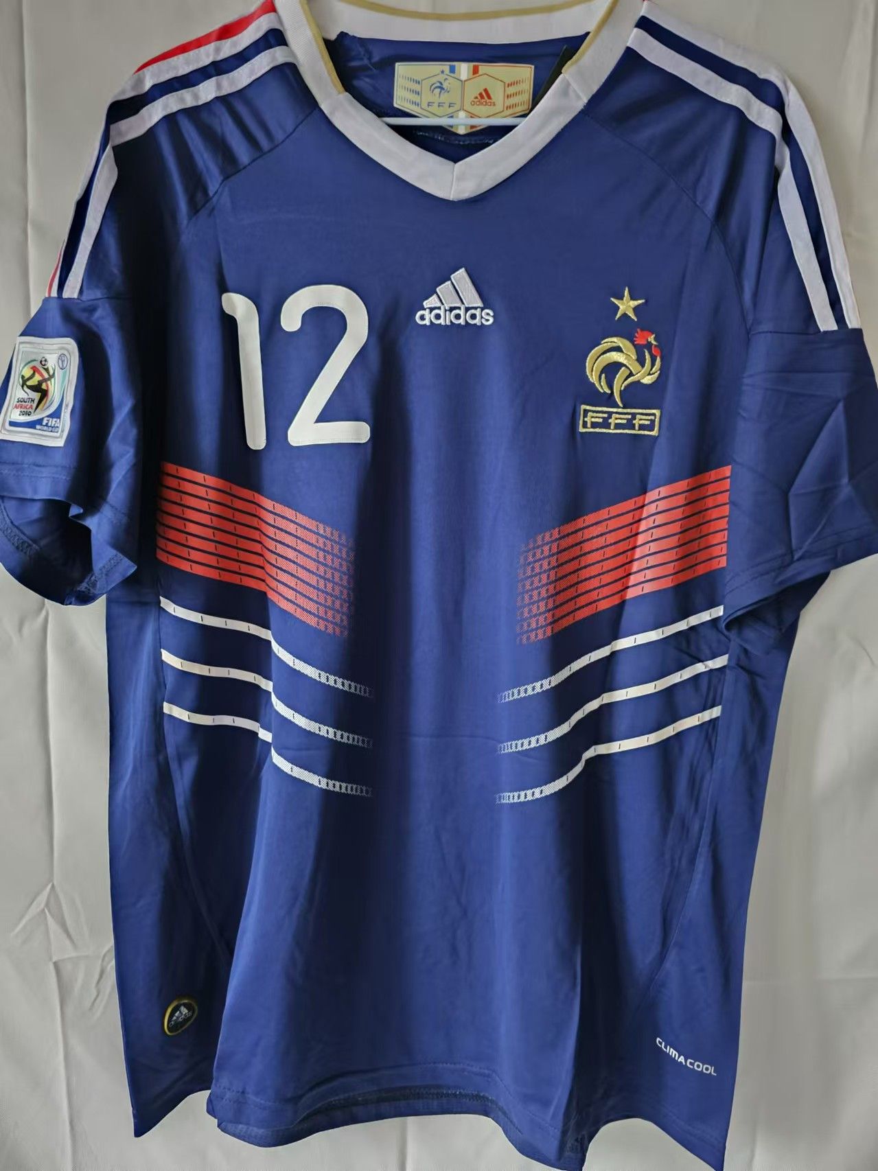 Other 2010 World Cup France #12 Thierry Henry Jersey Size US XXL / EU 58 / 5 - 2 Thumbnail
