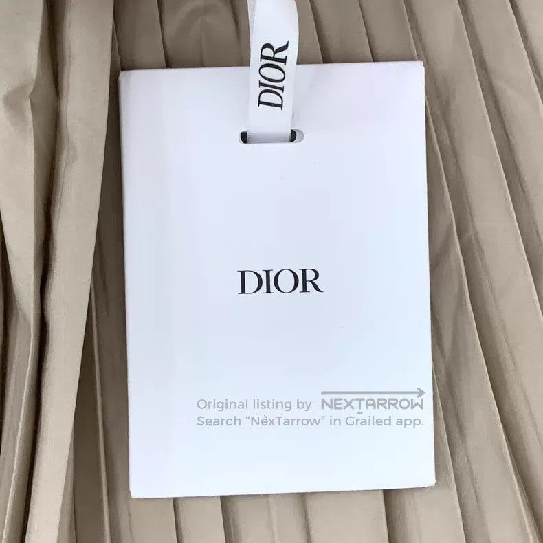 Dior Dior Khaki pleated skirt Size 24" / US 00 / IT 34 - 8 Thumbnail