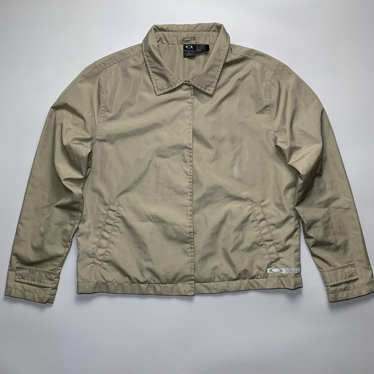 Vintage Coach Jacket Oakley Software Vintage Reflective Logo Size L / US 10 / IT 46 - 1 Thumbnail