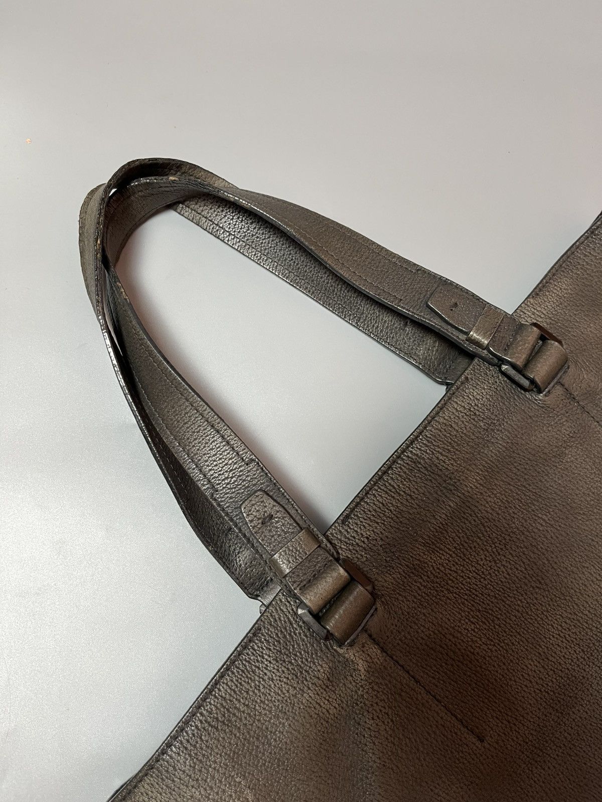 Lanvin Lanvin archived leather tote bag Size ONE SIZE - 8 Thumbnail