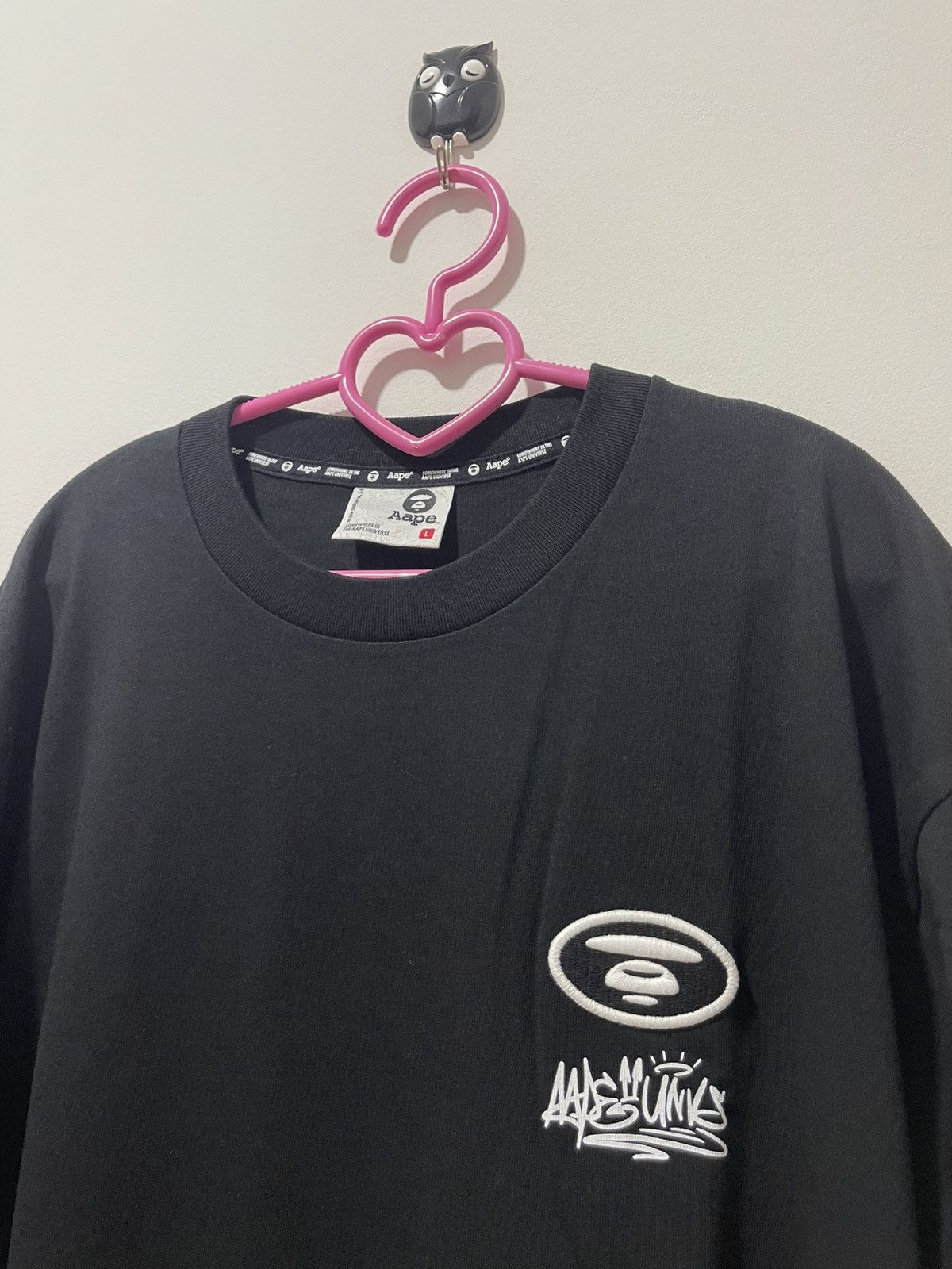 Aape Rare AAPE By A Bathing Ape Nowhere Co Big Logo Bape Size US L / EU 52-54 / 3 - 4 Thumbnail