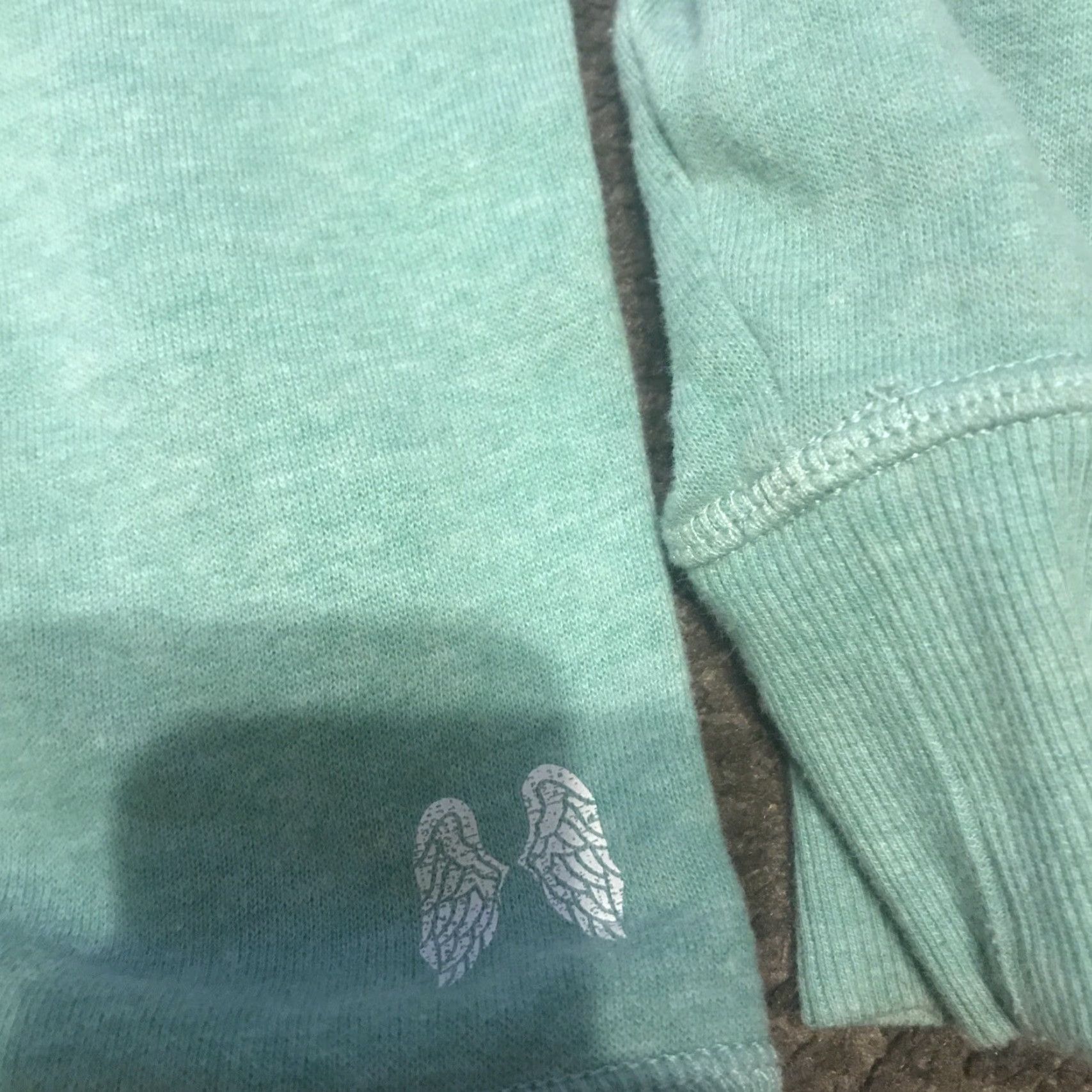 Victoria's Secret Victoria's Secret Hoodie Womens XL mint Green Long Sleeve Drawstring Cropped Size XL / US 12-14 / IT 48-50 - 4 Thumbnail