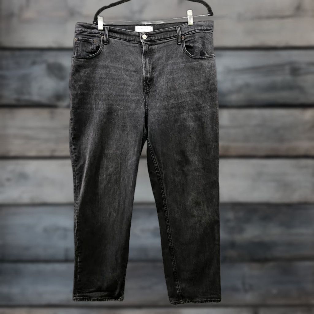Abercrombie & Fitch Abercrombie & Fitch 90s Straight Ultra High Rise Jean Womens 16P Black Size 38" / US 16 / IT 52 - 1 Thumbnail