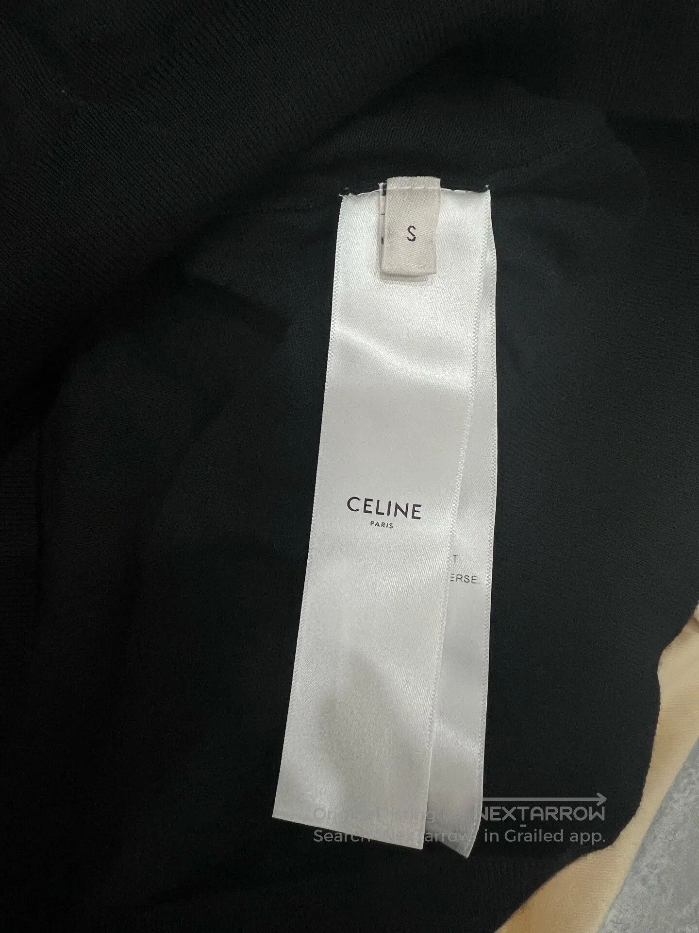 Celine Celine Black Triomphe Logo Knit Polo S. Size US S / EU 44-46 / 1 - 5 Thumbnail