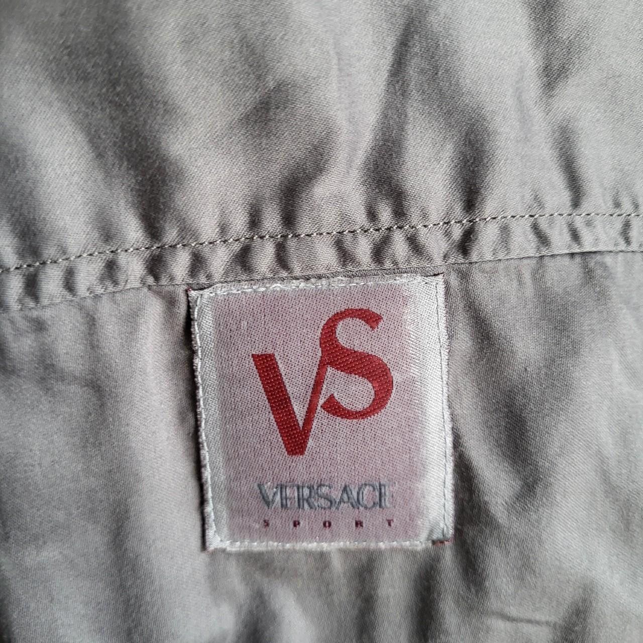 Versace Versace Men's Grey shirt - Vintage - Y2K - Size M Size US M / EU 48-50 / 2 - 3 Thumbnail
