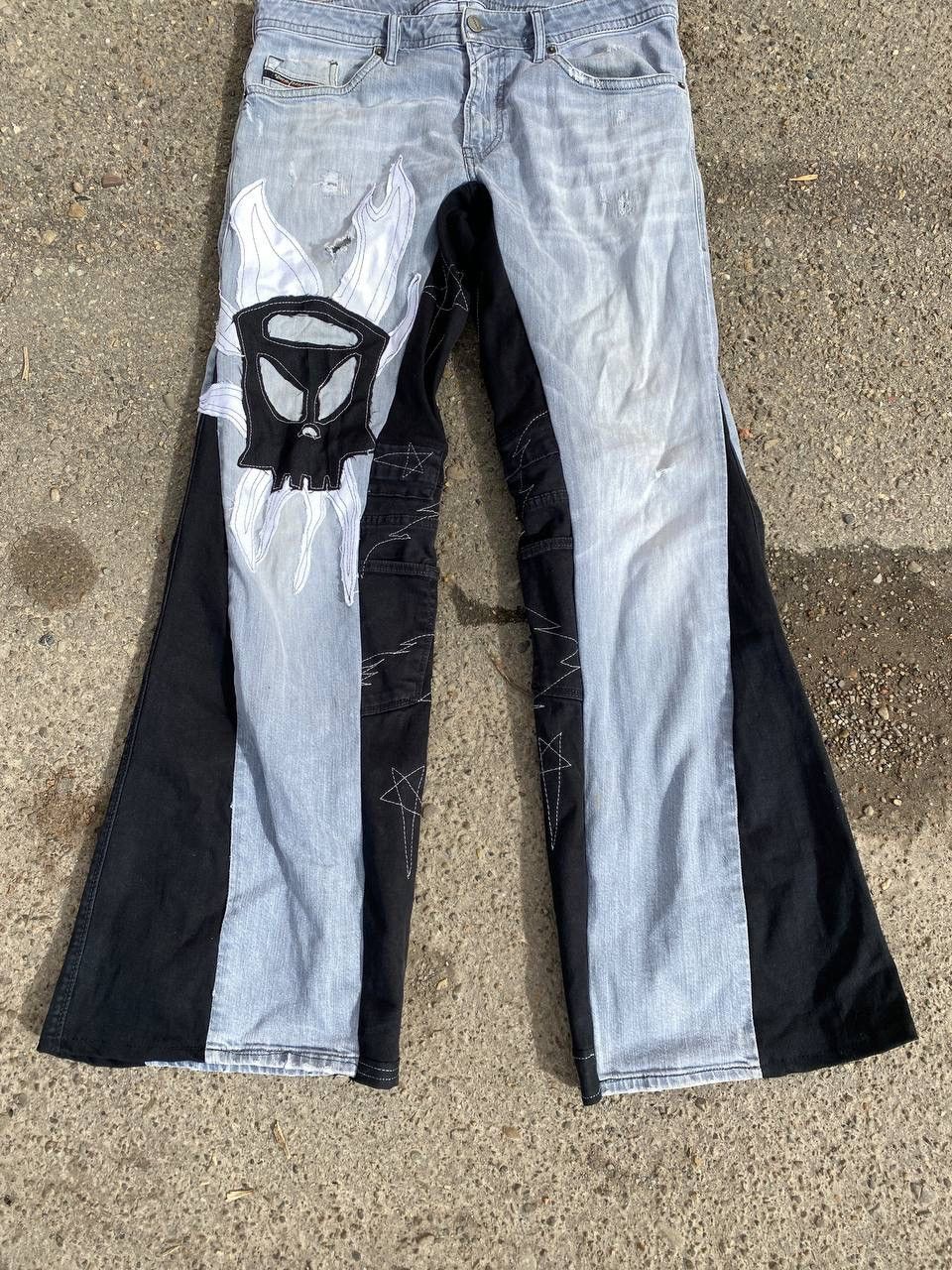Diesel × Vintage Diesel pants baggy If Six Was Nine style y2k jeans Size US 33 - 3 Thumbnail