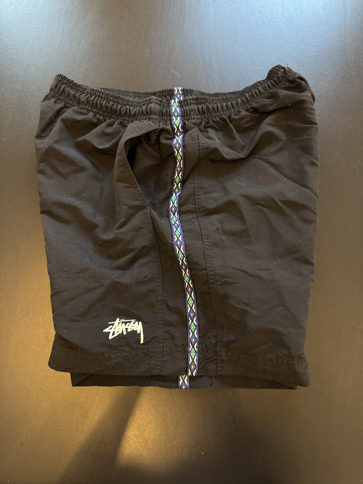 Stussy Vintage Stussy Nylon Shorts Size US 32 / EU 48 - 2 Thumbnail