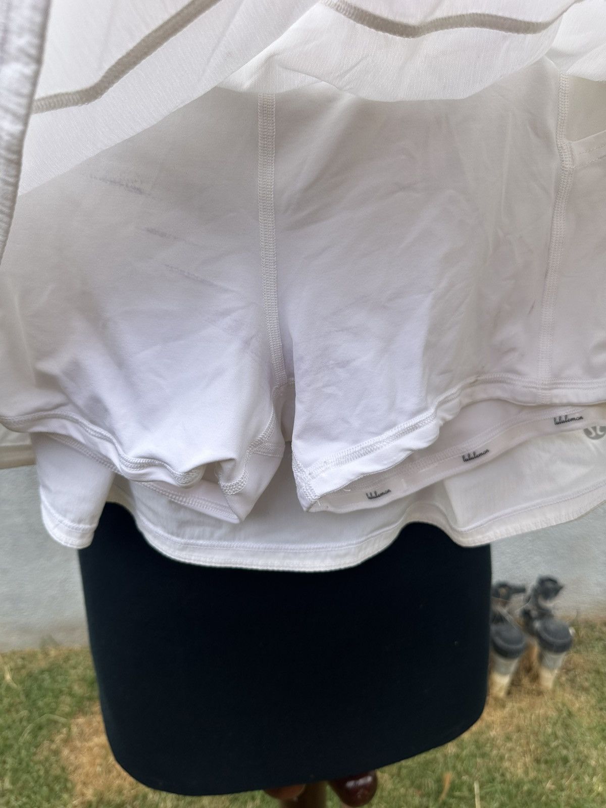 Lululemon PreOwned lululemon Align™ High-Rise Skort White Women's 10 Size 32" / US 10 / IT 46 - 2 Thumbnail