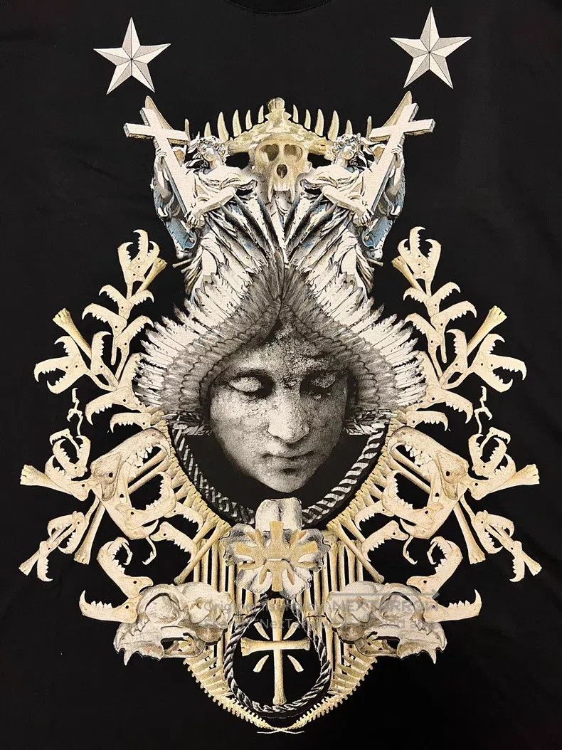 Givenchy Givenchy Classic Dark Style Medusa Short Sleeve T-Shirt Size US M / EU 48-50 / 2 - 5 Thumbnail