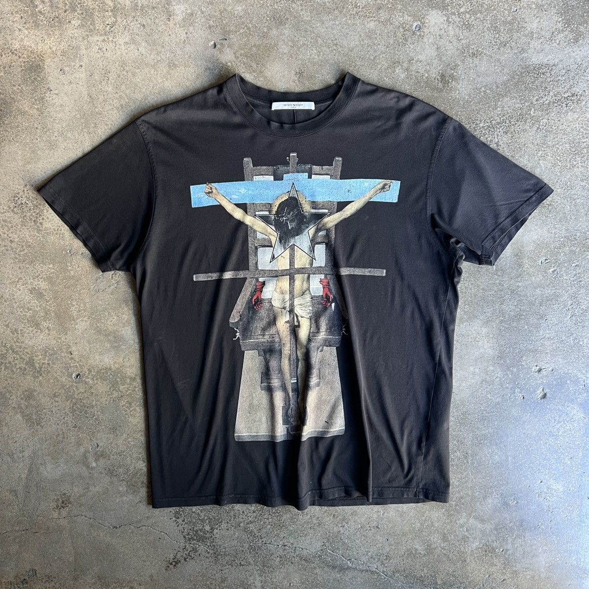 Givenchy Christ Tee by Riccardo Tisci SS16 XL Size US XL / EU 56 / 4 - 1 Thumbnail