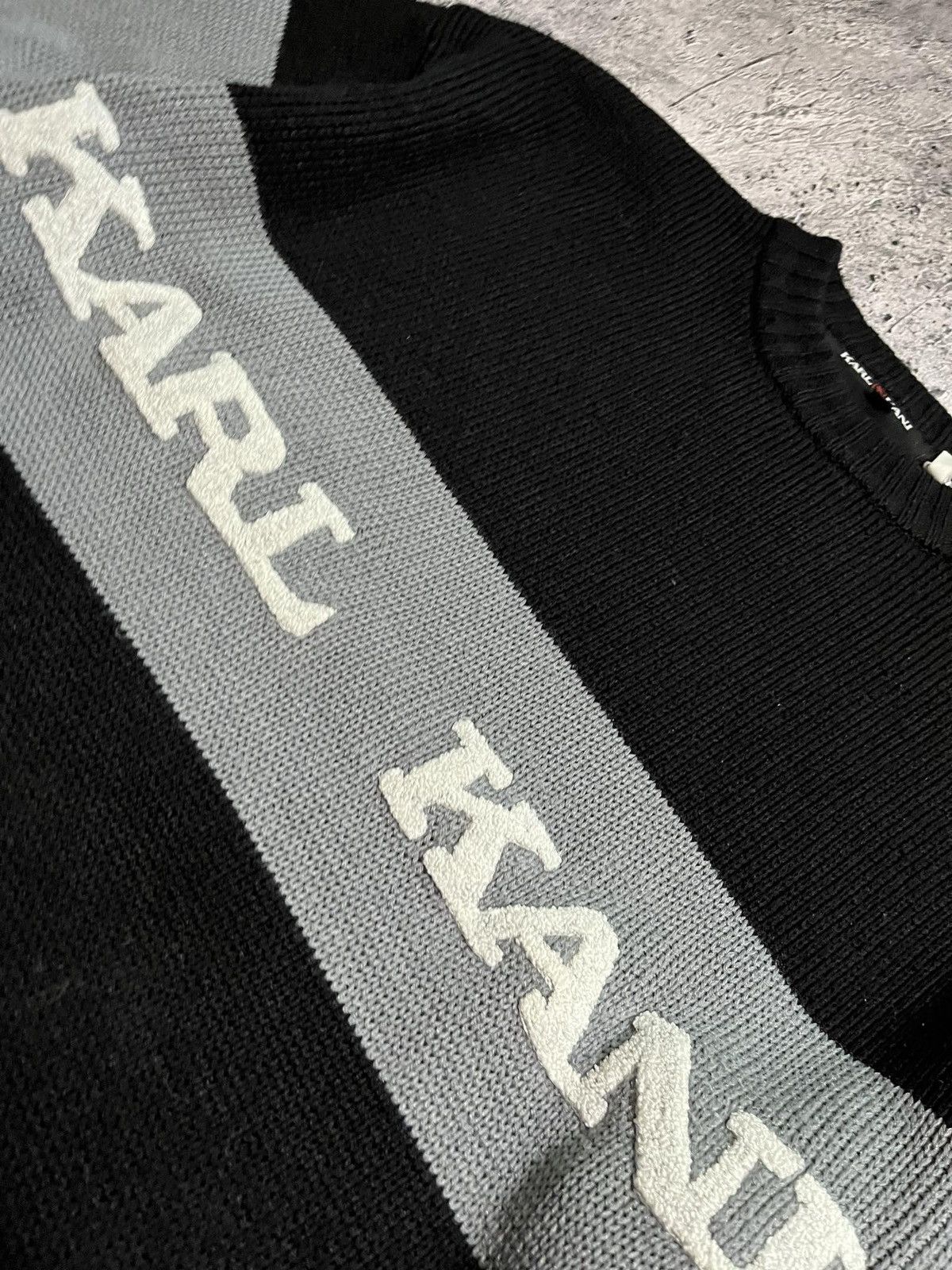 Karl Kani × Vintage Karl kani boxy vintage sweater jumper Size US M / EU 48-50 / 2 - 3 Thumbnail