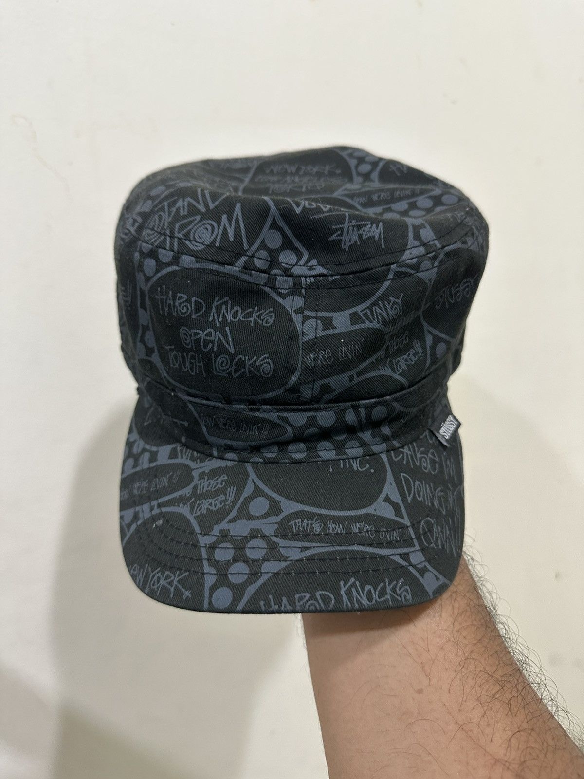 Stussy VTG Stussy OVER PRINT Cadet Hat Size ONE SIZE - 2 Thumbnail