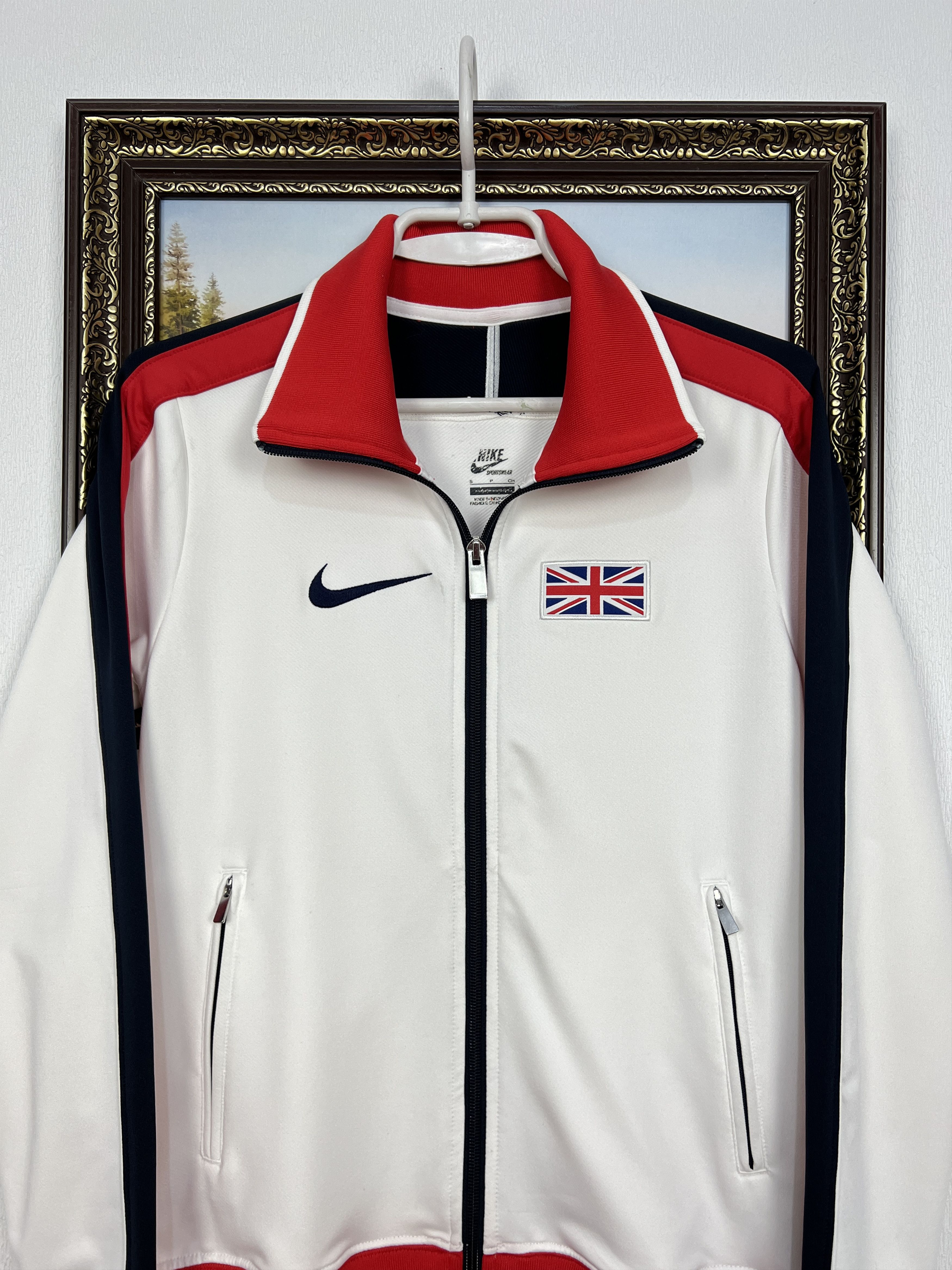Nike Nike Great Britain Athletic Jacket Opympic Team Zip Size US S / EU 44-46 / 1 - 2 Thumbnail
