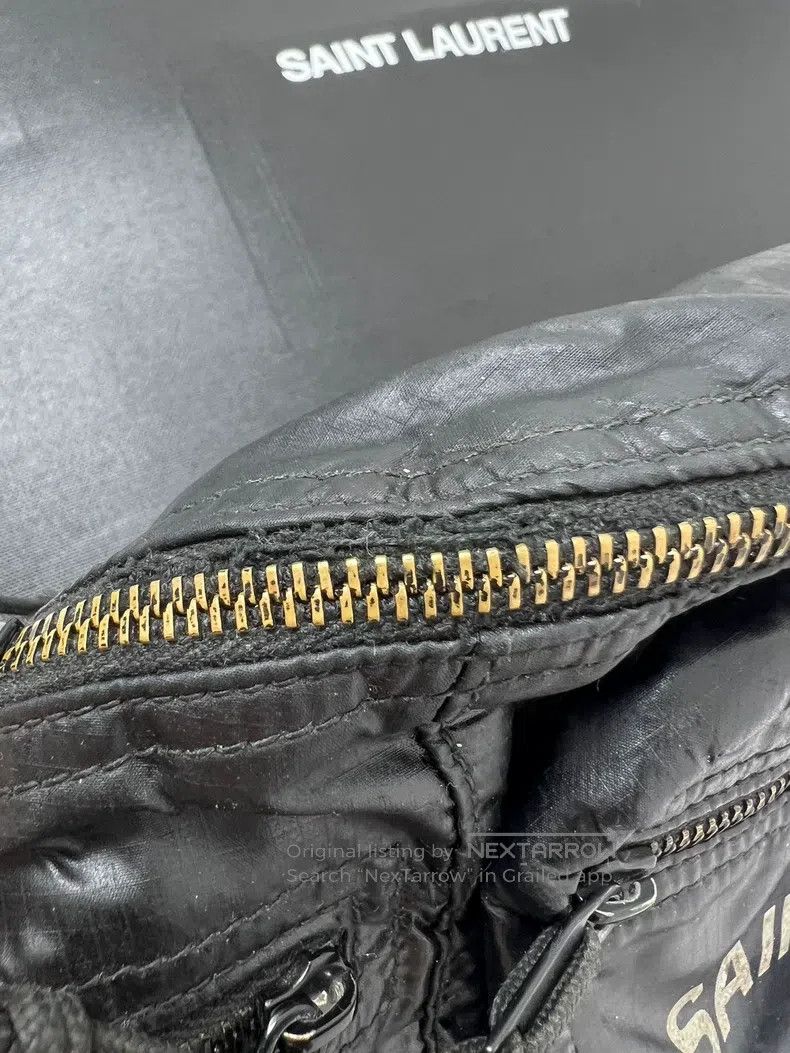 Saint Laurent Paris Saint Laurent Paris Black Glossy Waist Bag Size ONE SIZE - 5 Thumbnail