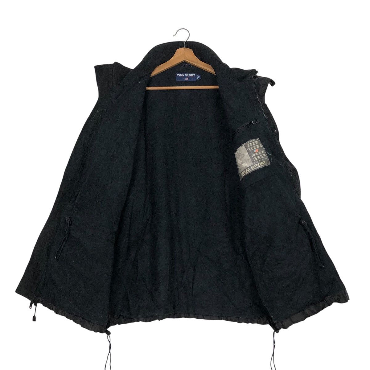 Ralph Lauren 📌Vintage Polo Sport Ralph Lauren Rich Black Zipper Ski Wear Size US L / EU 52-54 / 3 - 14 Thumbnail