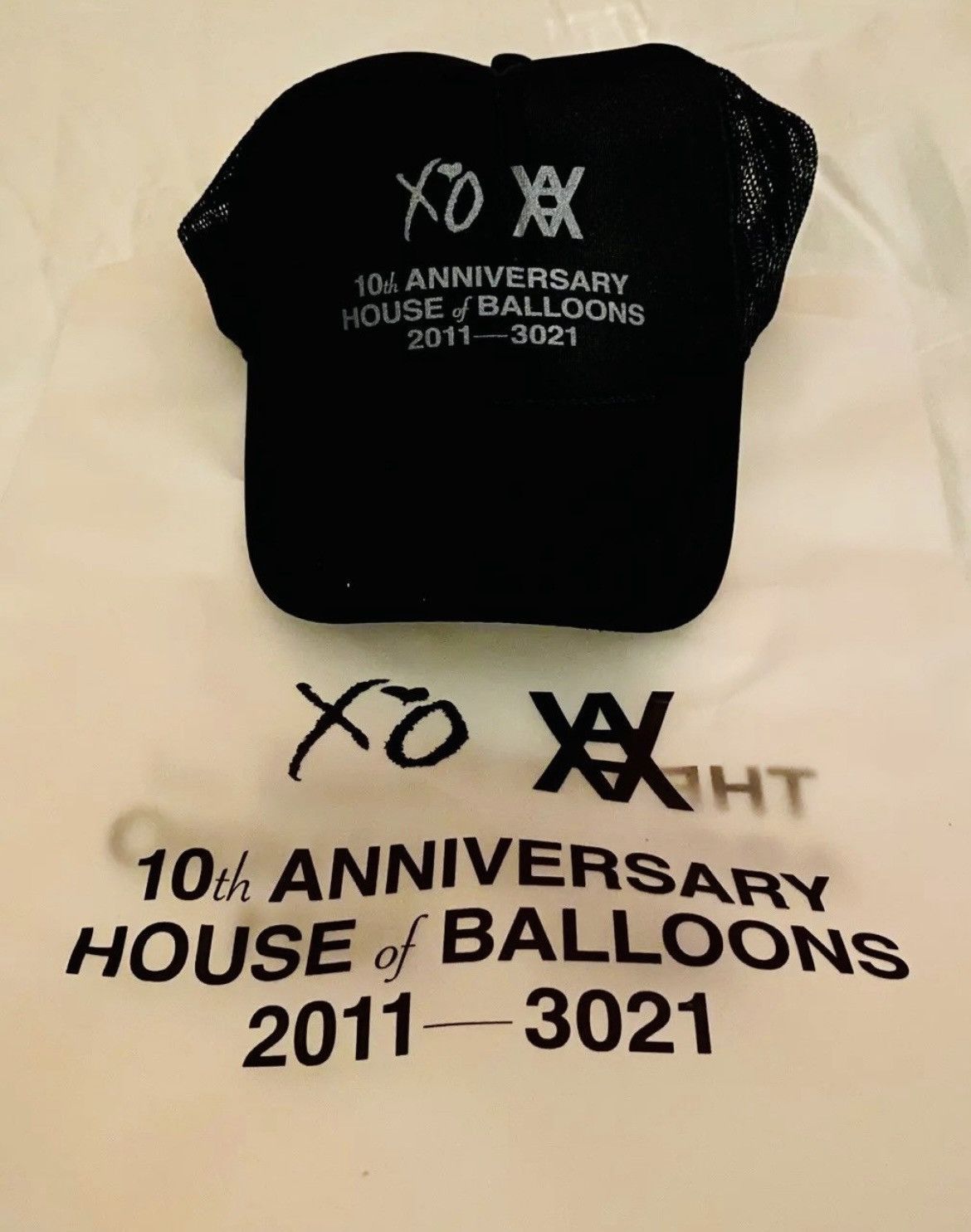 Daniel Arsham × The Weeknd The Weeknd x Daniel Arsham HOB 10 Year Hat (Black) Size ONE SIZE - 4 Thumbnail