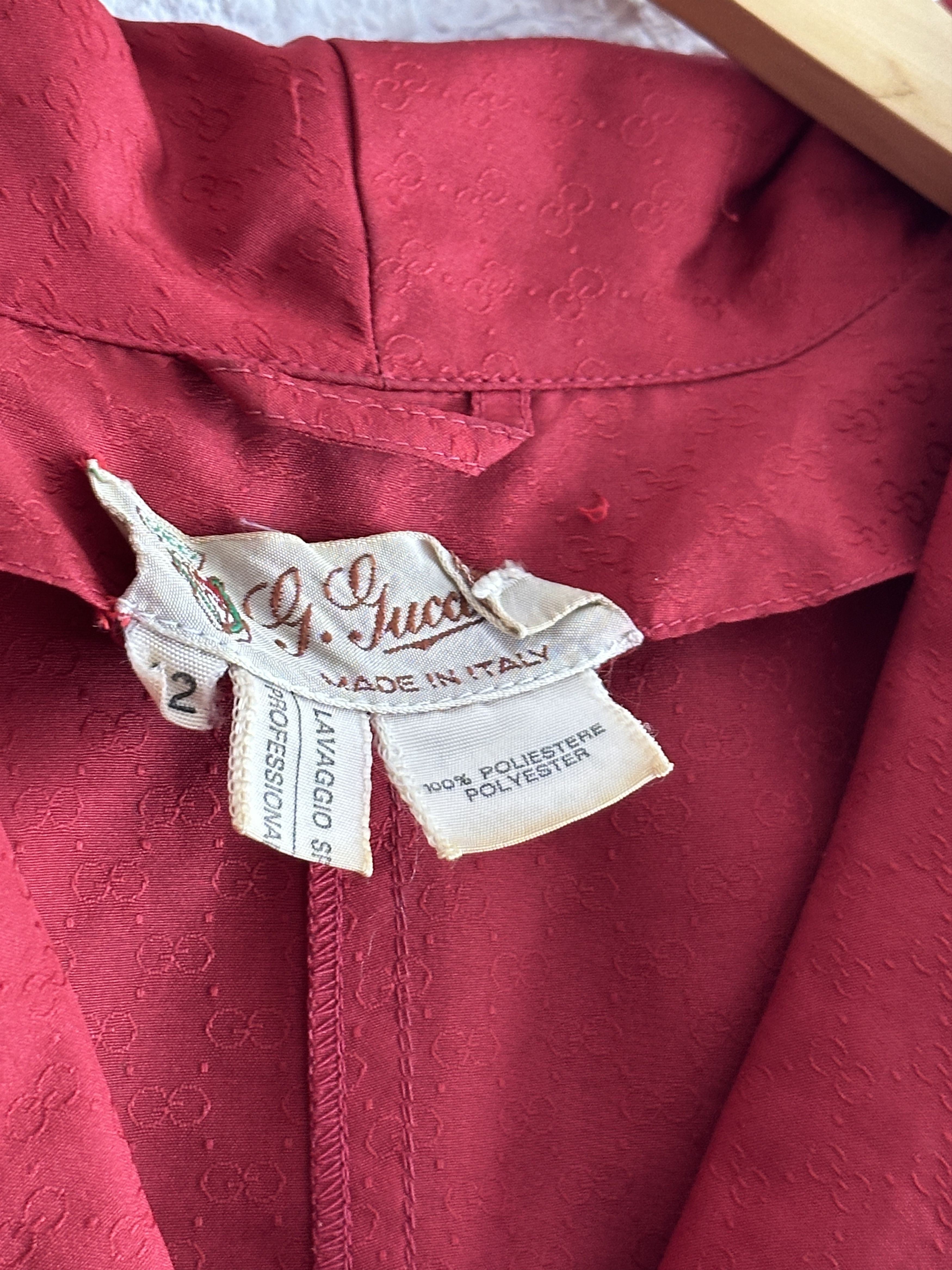 Gucci Gucci vintage rare 70s Monogram Double-Breasted poncho coat Size M / US 6-8 / IT 42-44 - 6 Thumbnail