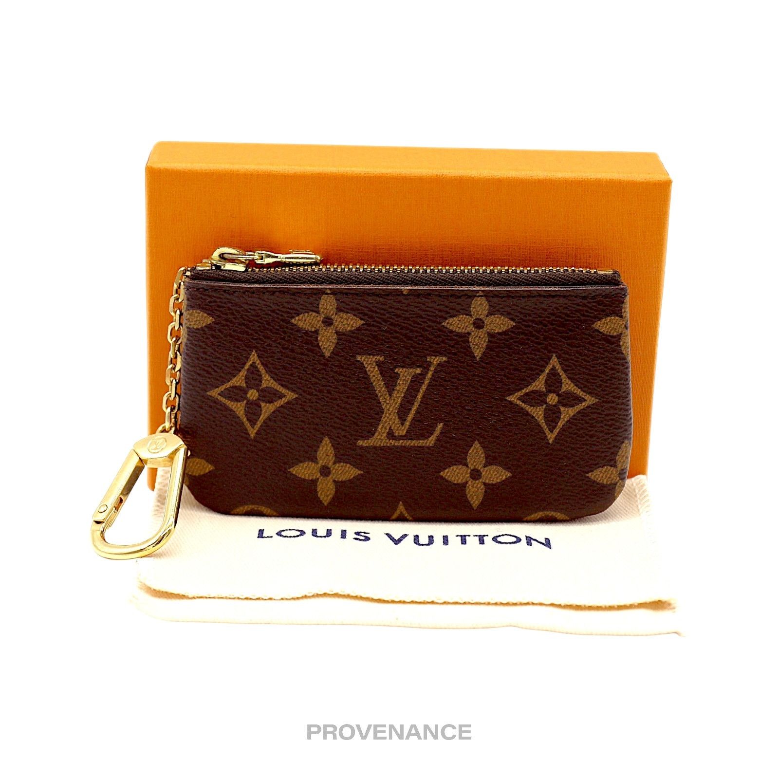 Louis Vuitton 🔴 Louis Vuitton Key Pouch Cles - Monogram Size ONE SIZE - 1 Thumbnail