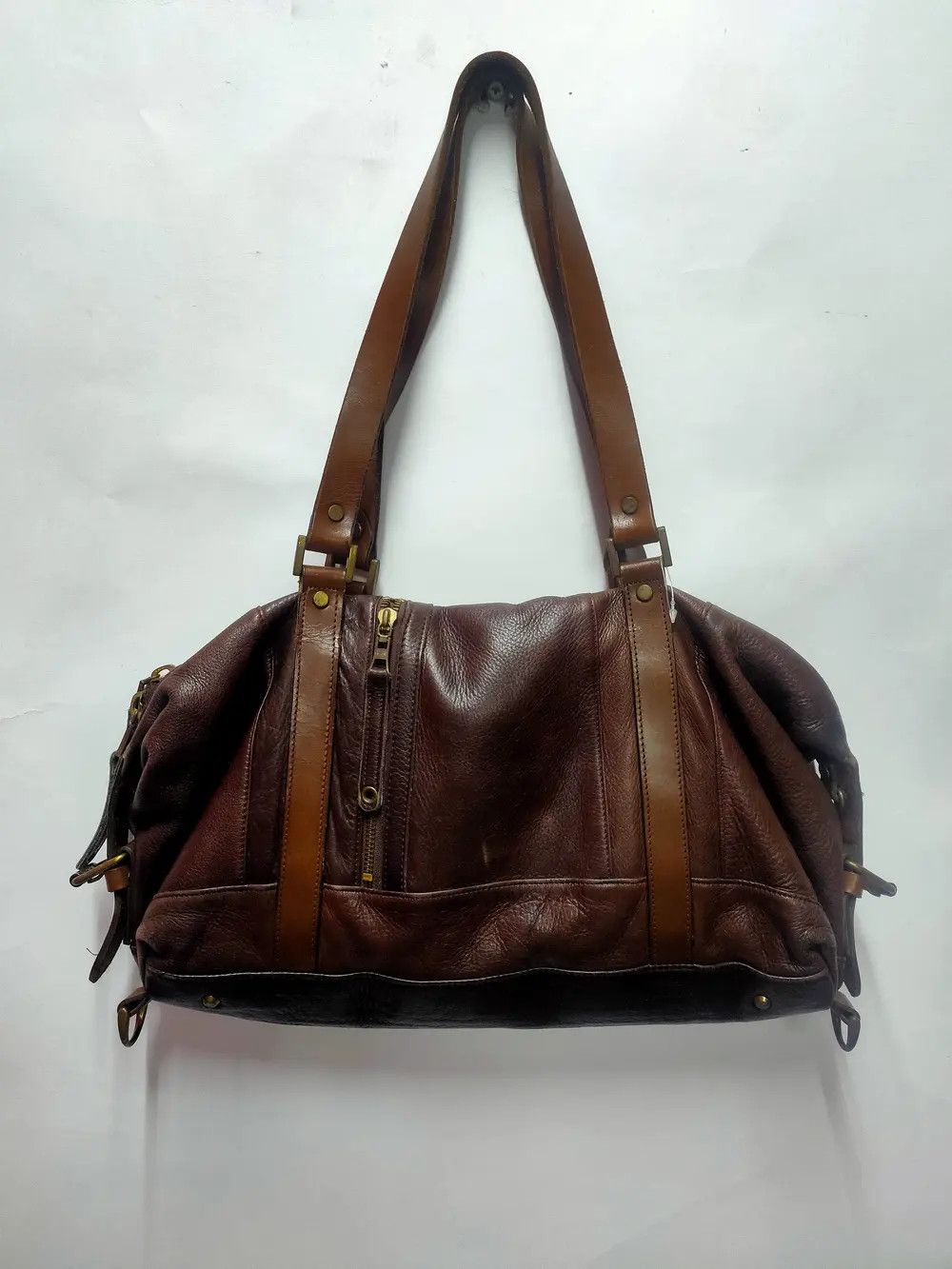 MasterPiece Masterpiece leather duffle hand bag Size ONE SIZE - 3 Thumbnail