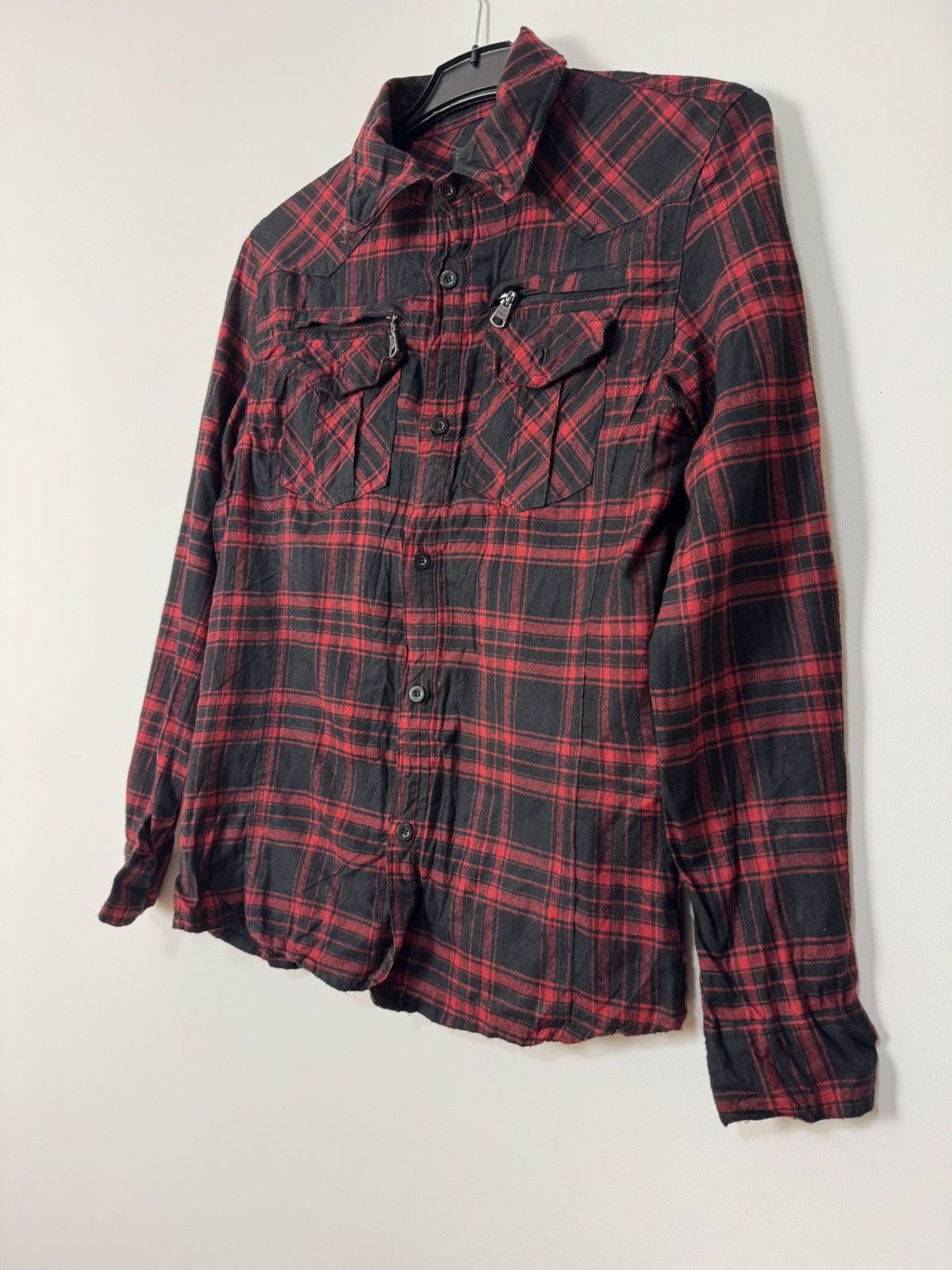 In The Attic In The Attic Flannel punk long sleeve shirt Japanese Size US M / EU 48-50 / 2 - 4 Thumbnail