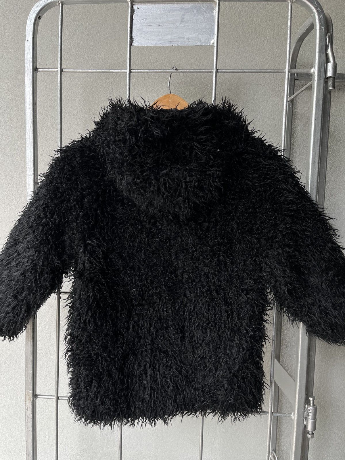 DKNY DKNY Shaggy black Faux fur jacket. Size ONE SIZE - 2 Thumbnail