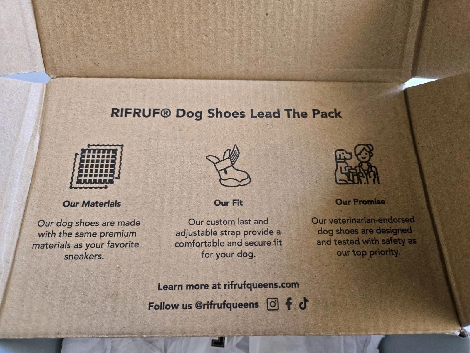 Other RifRuf Caesar 1 - BLUSH Size 1 / 2 Designer Dog Shoes Size ONE SIZE - 6 Thumbnail