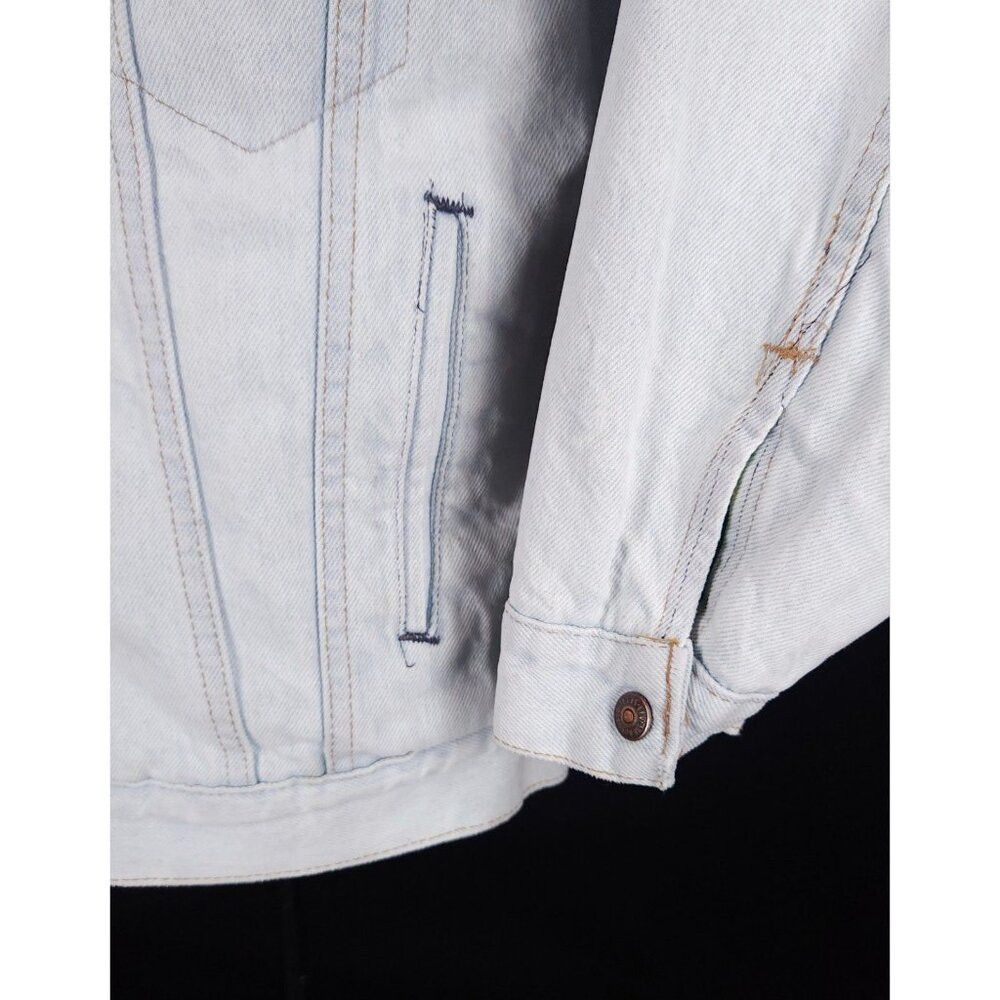 NOTSONORMAL NotSoNormal Look Inside Faux Shearling Denim Jacket M Mens Size US M / EU 48-50 / 2 - 7 Thumbnail
